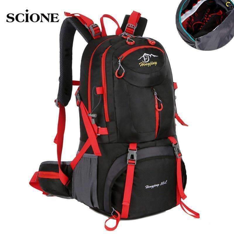Planet Gates 40L 50L 60L Camping Hiking Backpack Bag Outdoor Sports Bags Travel Men Climbing Rucksack Sac De Sport mochila XA564WA
