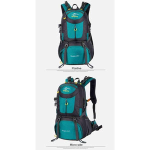 Planet Gates 40L 50L 60L Camping Hiking Backpack Bag Outdoor Sports Bags Travel Men Climbing Rucksack Sac De Sport mochila XA564WA