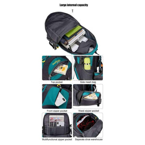 Planet Gates 40L 50L 60L Camping Hiking Backpack Bag Outdoor Sports Bags Travel Men Climbing Rucksack Sac De Sport mochila XA564WA