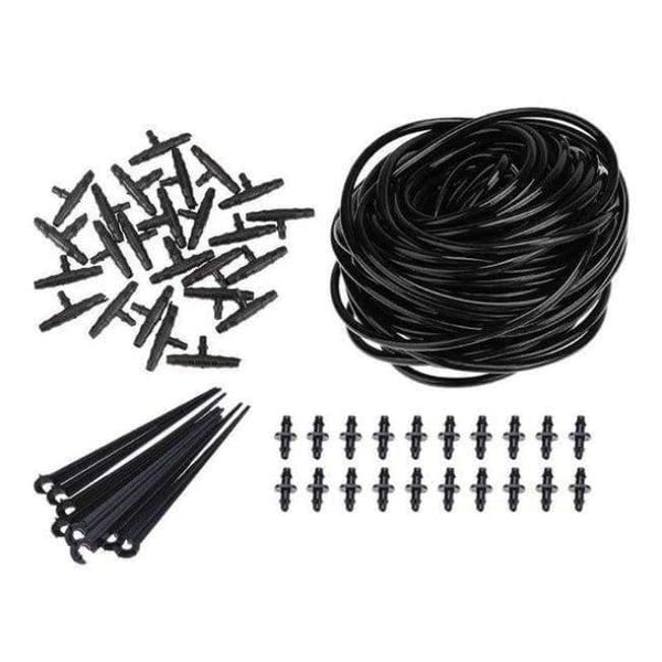 Planet Gates 40M 5/10/15/20/40M PVC Hose Automatic Watering Systems Fittings Set 4/7 mm Garden Watering Drip Pipe Greenhouses Supplies