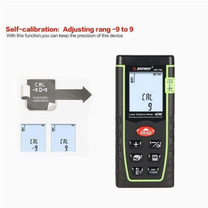 Planet Gates 40M Handheld Laser Distance Meter Rangefinder Trena Laser Tape Range Finder Build Measure Device Ruler Test Tool