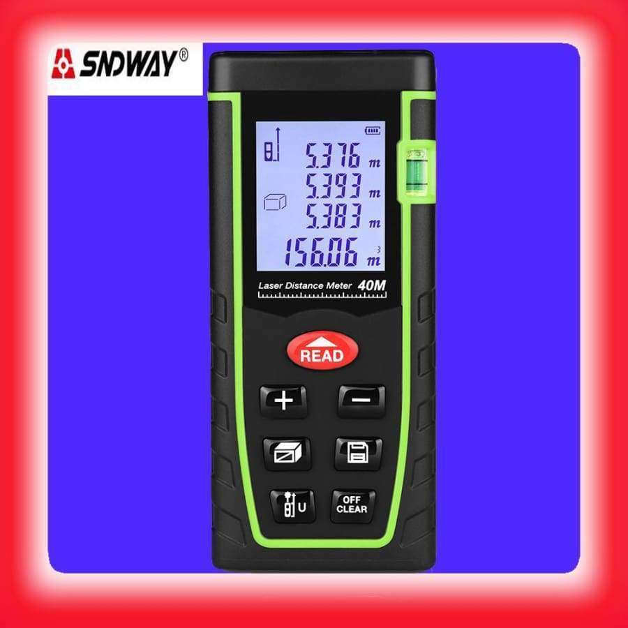 Planet Gates 40M(SW-T4S) SNDWAY Laser distance meter digital metro Laser Tape measure trena laser range finder function Data Electronic Tape Measure tool