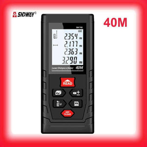 Planet Gates 40M(SW-T4S) SNDWAY Laser distance meter digital metro Laser Tape measure trena laser range finder function Data Electronic Tape Measure tool