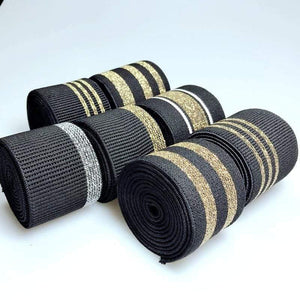 Planet Gates 40MM/50MM 1 Meter Hot Stamping Nylon Elastic Bands DIY Webbing Apparel Bags Leggings Sewing Accessories