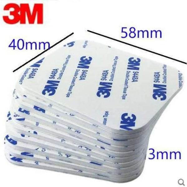 Planet Gates 40mm58mm3mm 10PCS/lot 3M Strong Double Sided Adhesive Acrylic Foam Tape Two Sides Mounting Sticky Tape Black 78mm*61mm*3mm/40mm*58mm*3mm