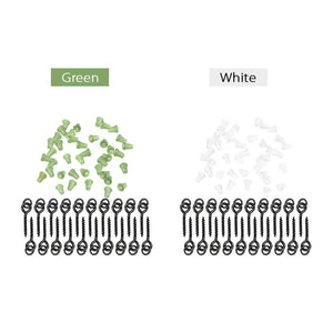 Planet Gates 40pcs Carp Fishing Silicone Boilie Baits Stoper Up Holder Soft Band Bait Screw Boilie Inserts Hair Rigs Fishing Accessories