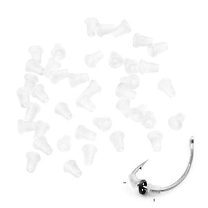 Planet Gates 40pcs Carp Fishing Silicone Boilie Baits Stoper Up Holder Soft Band Bait Screw Boilie Inserts Hair Rigs Fishing Accessories