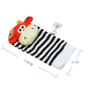 Planet Gates 40pcs/lot baby rattle toys Sozzy Garden Bug Wrist Rattle and Foot Socks 4 style (2 pcs waist+2 pcs socks) (10 set)