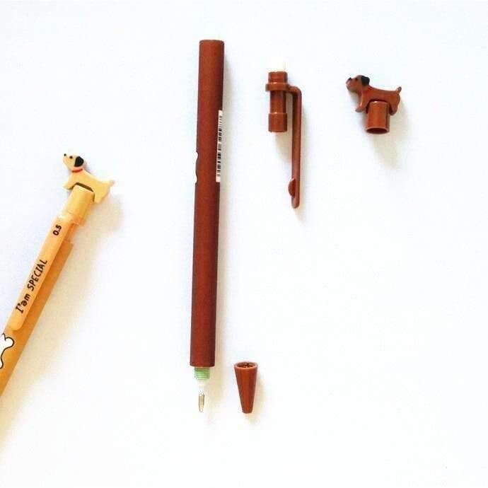 Planet Gates 40pcs/lot Cute Dog design Mechanical pencil 0.5mm Drawing Sketch pens School Writing Office Supplies Pen  Wholesale