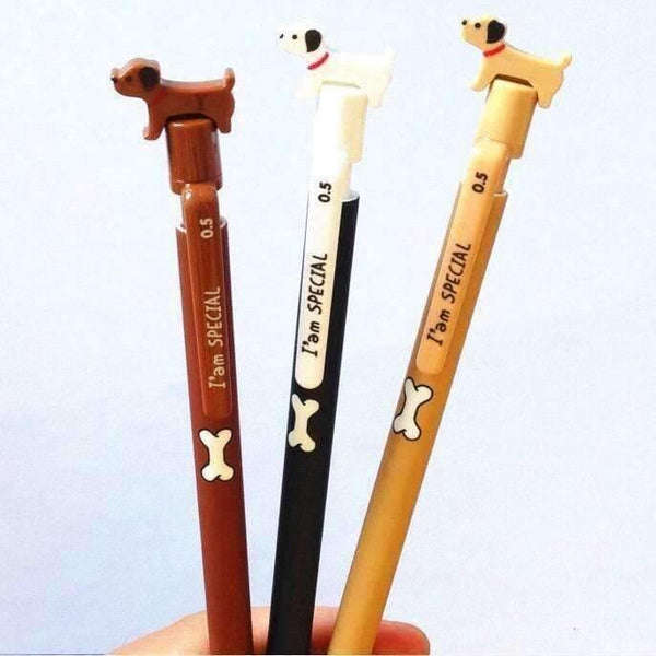 Planet Gates 40pcs/lot Cute Dog design Mechanical pencil 0.5mm Drawing Sketch pens School Writing Office Supplies Pen  Wholesale