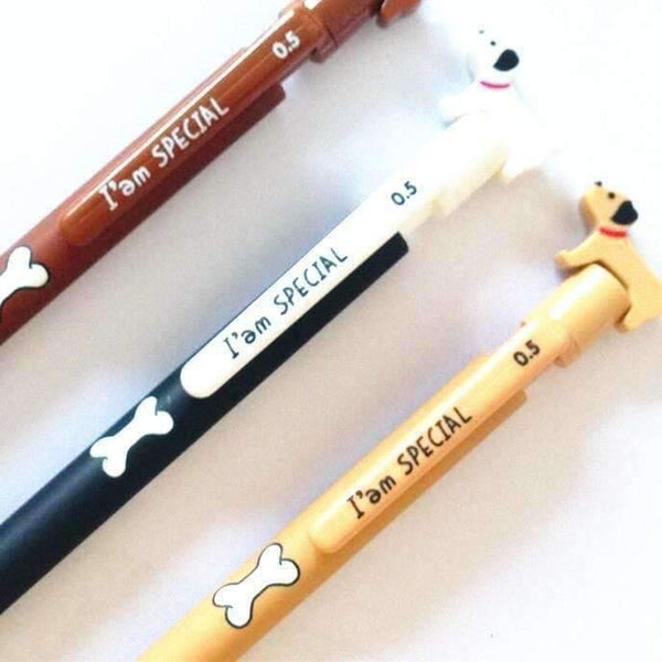 Planet Gates 40pcs/lot Cute Dog design Mechanical pencil 0.5mm Drawing Sketch pens School Writing Office Supplies Pen  Wholesale
