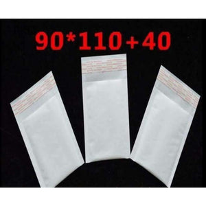 Planet Gates 40pcs White Envelope Paper Bubble Mail Bag Bubble Postage Shipping Bags Business Supplies