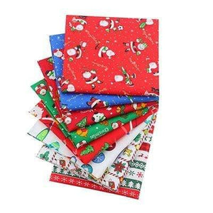 Planet Gates 40X50CM  FOR 8PCS Shuanshuo 8pcs Christmas Series,Printed Twill Cotton Fabric,Patchwork Cloth For DIY Quilting Sewing Baby&Child's Material40x50cm
