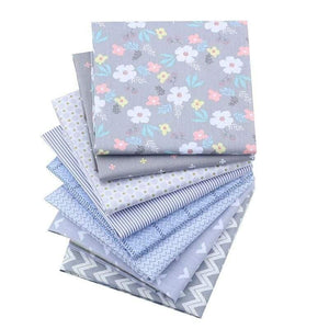 Planet Gates 40X50CM  FOR 8PCS Shuanshuo 8pcs/Lot,Gray Geometric Series,Printed Twill Cotton Fabric,Patchwork Cloth For DIY Sewing Quilting Baby&Child Material