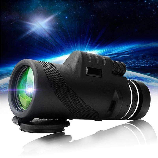 Planet Gates 40X60 Day & Night Vision Dual-Focus HD Optics Zoom Monocular Telescope Waterproof Super Clear for Outdoor Hunting