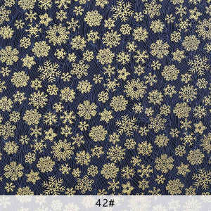 Planet Gates 42 / 45X45cm  small piece Navy Cotton Fabric By Half Yards Japanese Sewing Fabric For DIY Kimono Handicraft Materials For Children TJ1023
