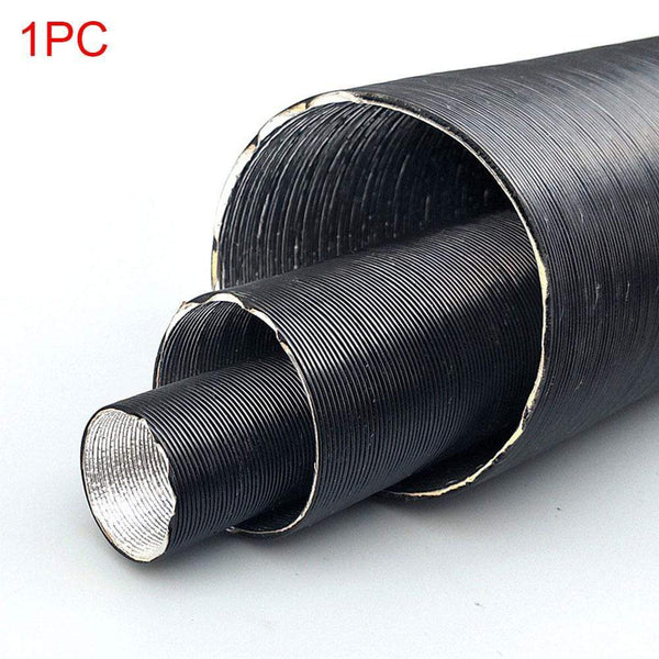 Planet Gates 42/60/76mm Spare Repair Warm Heater Insulated Car Air Inlet Pipe Parking Replacement Part Ripple Combustion Aluminum Foil Duct