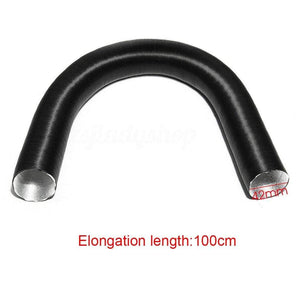 Planet Gates 42/60/76mm Spare Repair Warm Heater Insulated Car Air Inlet Pipe Parking Replacement Part Ripple Combustion Aluminum Foil Duct