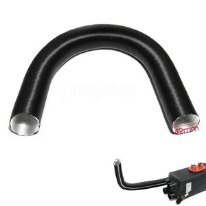 Planet Gates 42/60/76mm Spare Repair Warm Heater Insulated Car Air Inlet Pipe Parking Replacement Part Ripple Combustion Aluminum Foil Duct