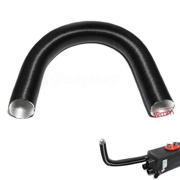 Planet Gates 42/60/76mm Spare Repair Warm Heater Insulated Car Air Inlet Pipe Parking Replacement Part Ripple Combustion Aluminum Foil Duct