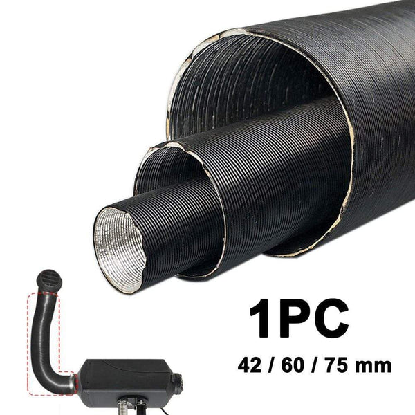 Planet Gates 42/60/76mm Spare Repair Warm Heater Insulated Car Air Inlet Pipe Parking Replacement Part Ripple Combustion Aluminum Foil Duct