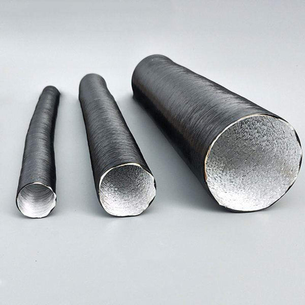 Planet Gates 42/60/76mm Spare Repair Warm Heater Insulated Car Air Inlet Pipe Parking Replacement Part Ripple Combustion Aluminum Foil Duct