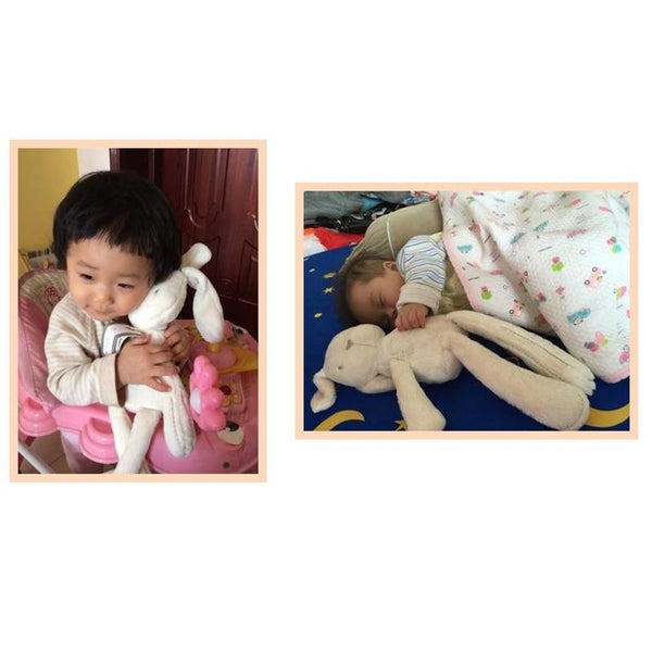 Planet Gates 42CM Cute Rabbit Bear Doll Baby Soft Plush Toys For Children Appease Sleeping Stuffed&Plush Animal Baby Toys For Infants Gift