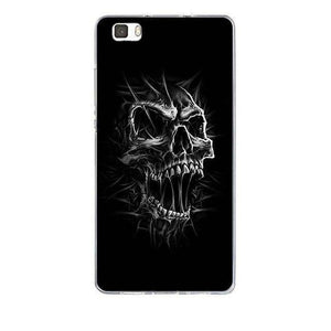 Planet Gates 43 / P8 Lite Phone Case for Huawei P8 Lite Case Cover 3D Relief Paint Printing Case for huawei p8 lite Case Coque for Huawei ALE-L21 Shell