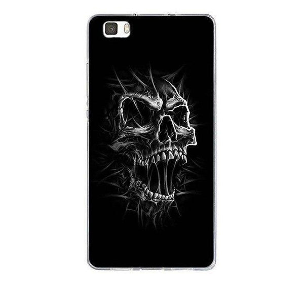 Planet Gates 43 / P8 Lite Phone Case for Huawei P8 Lite Case Cover 3D Relief Paint Printing Case for huawei p8 lite Case Coque for Huawei ALE-L21 Shell