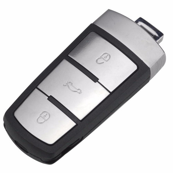 Planet Gates 433MHz 3 Buttons Keyless Uncut Flip Smart Car Remote Key Fob with ID48 Chip 3C0959752BA for VW Passat B6 3C B7 Magotan CC