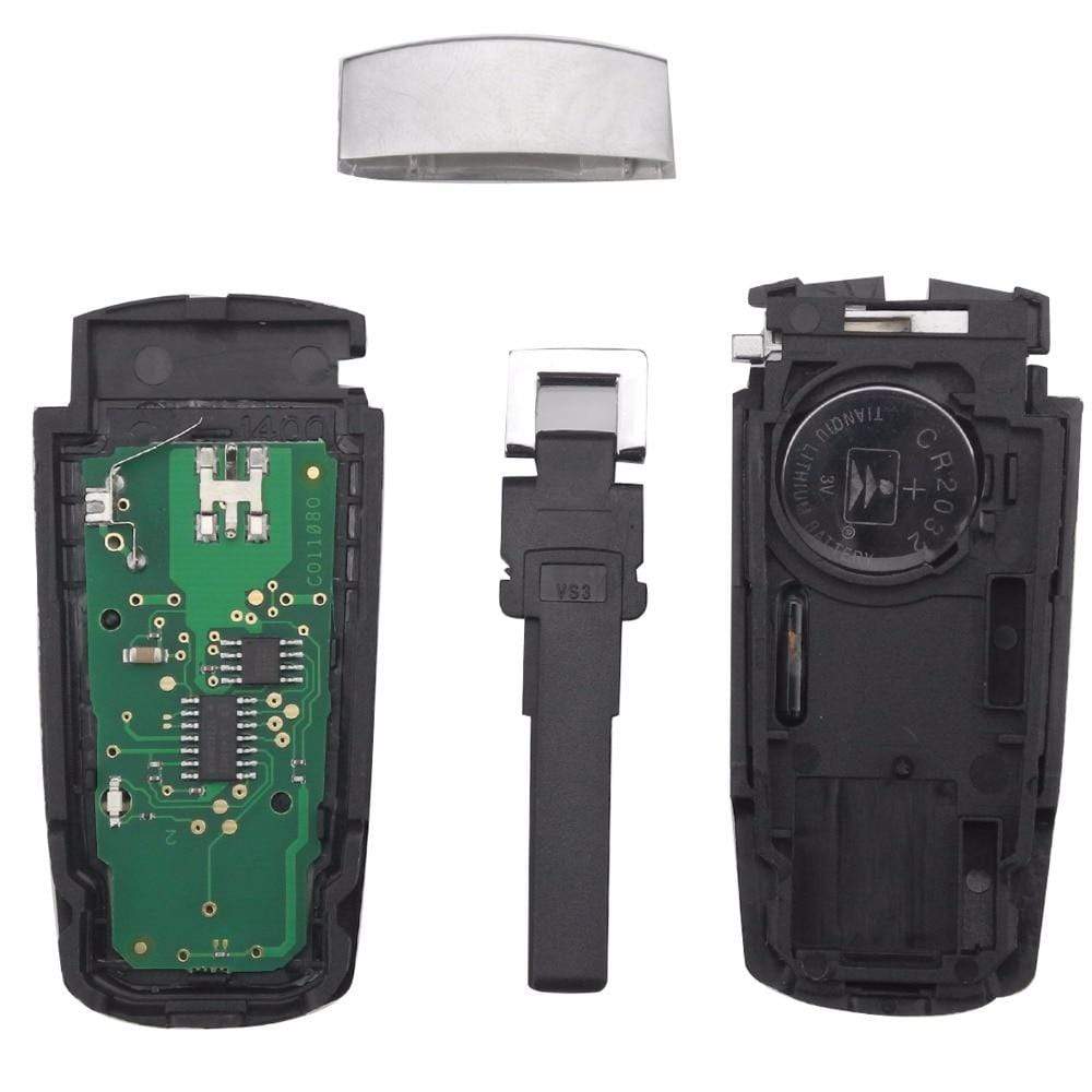 Planet Gates 433MHz 3 Buttons Keyless Uncut Flip Smart Car Remote Key Fob with ID48 Chip 3C0959752BA for VW Passat B6 3C B7 Magotan CC