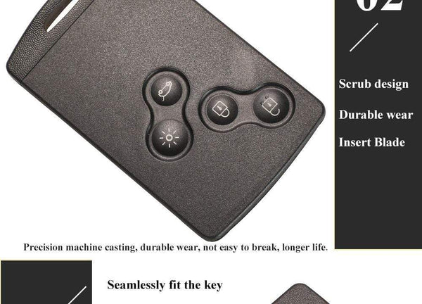 Planet Gates 433MHz 4A PCF7953 Chip Car Key Card For Renault Clio IV Captur Passive Keyless Go Entry Remote Smart HandsFree System
