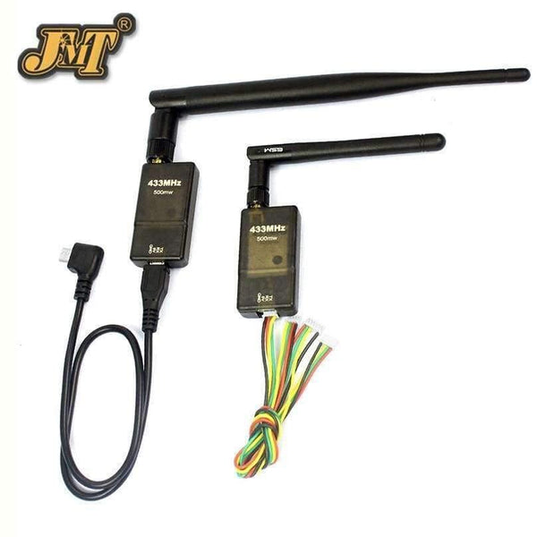 Planet Gates 433MHz / China JMT 3DR Radio Telemetry Kit Data transmission Module 500MW with OTG 433MHZ/915MHZ Support MWC/APM/PX4/Pixhawk Flight Controller