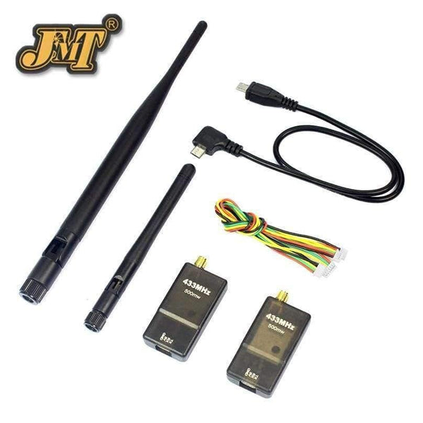 Planet Gates 433MHz / China JMT 3DR Radio Telemetry Kit Data transmission Module 500MW with OTG 433MHZ/915MHZ Support MWC/APM/PX4/Pixhawk Flight Controller