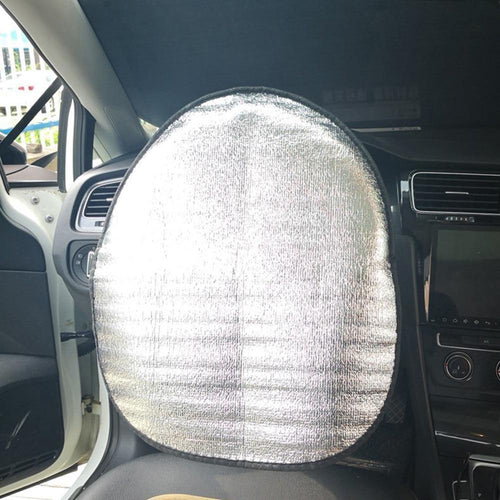 Planet Gates 44*50cm Double Thick Foil Anti Heat Sun-proof Parasol Shield Steering Wheel Cover Mat Heat-Resistant for Auto Car High Quality