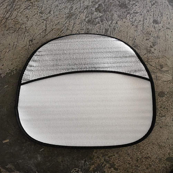 Planet Gates 44*50cm Double Thick Foil Anti Heat Sun-proof Parasol Shield Steering Wheel Cover Mat Heat-Resistant for Auto Car High Quality