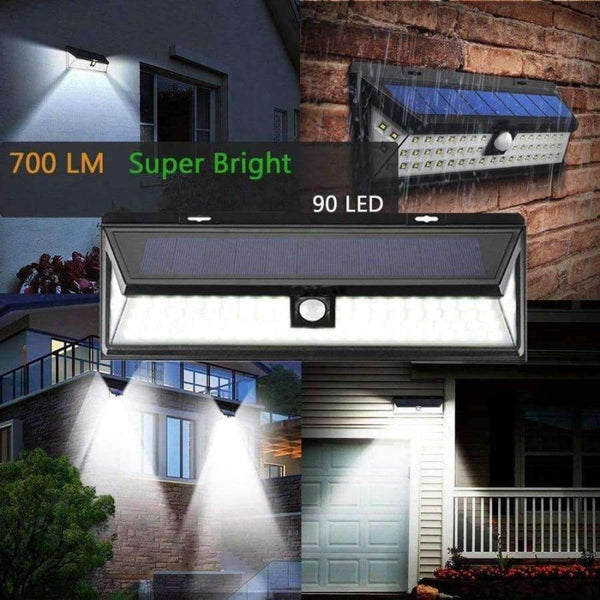 Planet Gates 44/90/118 Led Solar Light Outdoor Waterproof Motion Sensor SMD 2835 IP65 Lighting Decor Garden Light Solar Powered Security Lamp