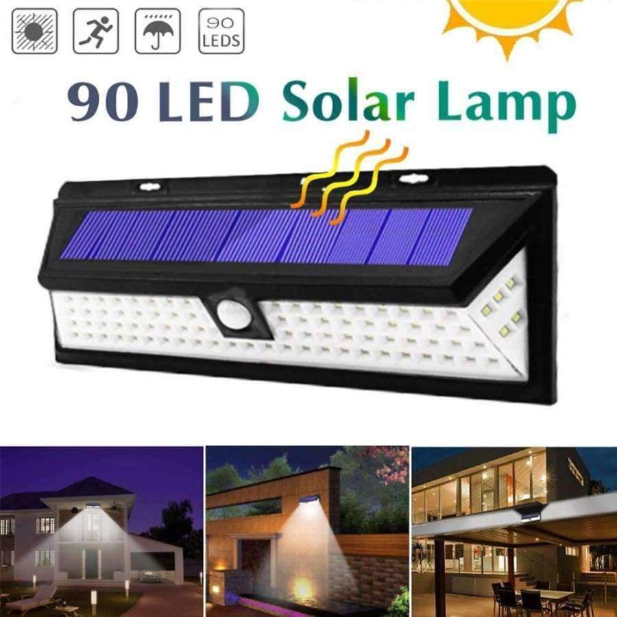 Planet Gates 44/90/118 Led Solar Light Outdoor Waterproof Motion Sensor SMD 2835 IP65 Lighting Decor Garden Light Solar Powered Security Lamp