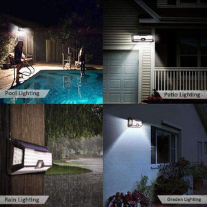 Planet Gates 44/90/118 Led Solar Light Outdoor Waterproof Motion Sensor SMD 2835 IP65 Lighting Decor Garden Light Solar Powered Security Lamp
