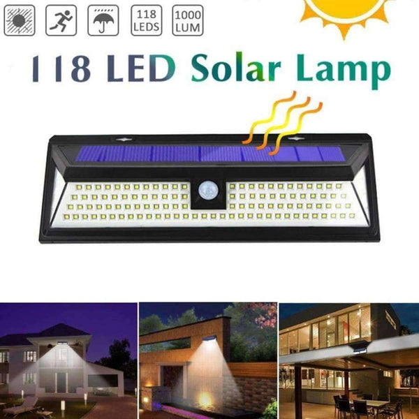 Planet Gates 44/90/118 Led Solar Light Outdoor Waterproof Motion Sensor SMD 2835 IP65 Lighting Decor Garden Light Solar Powered Security Lamp
