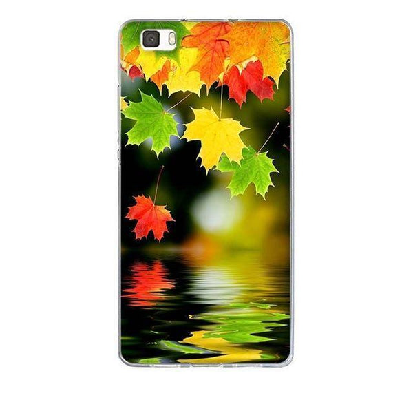Planet Gates 44 / P8 Lite Phone Case for Huawei P8 Lite Case Cover 3D Relief Paint Printing Case for huawei p8 lite Case Coque for Huawei ALE-L21 Shell