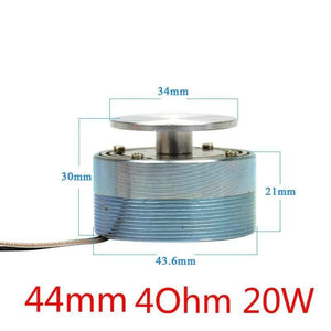 Planet Gates 44mm 4Ohm 20W Audio Portable Speakers 25W/20W 4 Ohm/8 Ohm 44/50MM Full Range Vibration Speaker Altavoz Portatil Resonance Bass Speaker