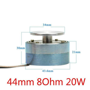 Planet Gates 44mm 8Ohm 20W Audio Portable Speakers 25W/20W 4 Ohm/8 Ohm 44/50MM Full Range Vibration Speaker Altavoz Portatil Resonance Bass Speaker