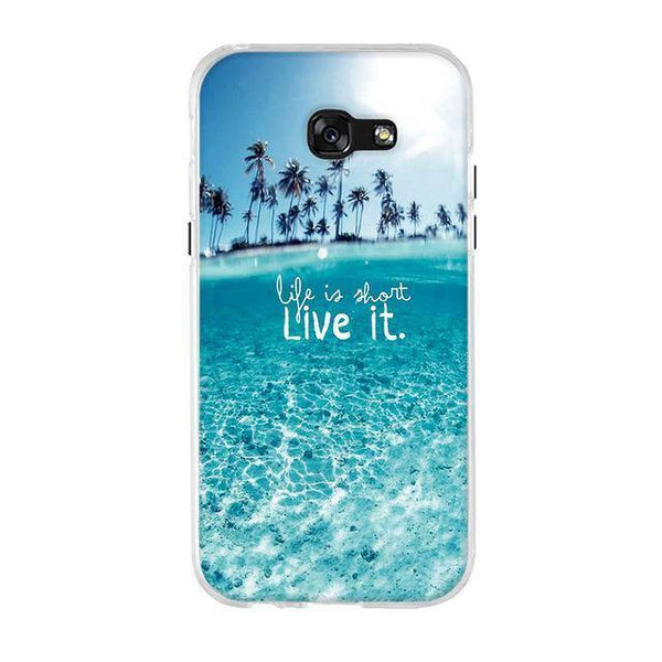 Planet Gates 45 Case For Samsung Galaxy A5 2017 Case 5.2" Silicone Case For Samsung Galaxy A5 2017 A520F Cover Soft TPU Cover For Samsung a5 bag