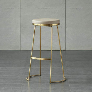Planet Gates 45 cm / 65 cm / 75 cm Nordic bar stool bar chair creative coffee chair gold high stool simple dining chair wrought iron