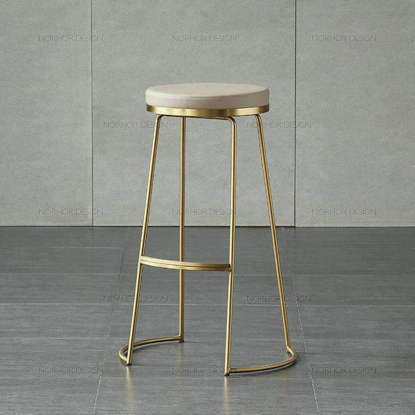 Planet Gates 45 cm / 65 cm / 75 cm Nordic bar stool bar chair creative coffee chair gold high stool simple dining chair wrought iron