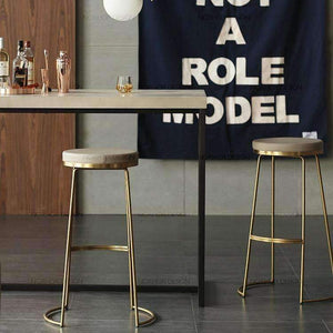 Planet Gates 45 cm / 65 cm / 75 cm Nordic bar stool bar chair creative coffee chair gold high stool simple dining chair wrought iron