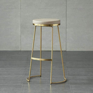 Planet Gates 45 cm / 65 cm / 75 cm Nordic bar stool bar chair creative coffee chair gold high stool simple dining chair wrought iron