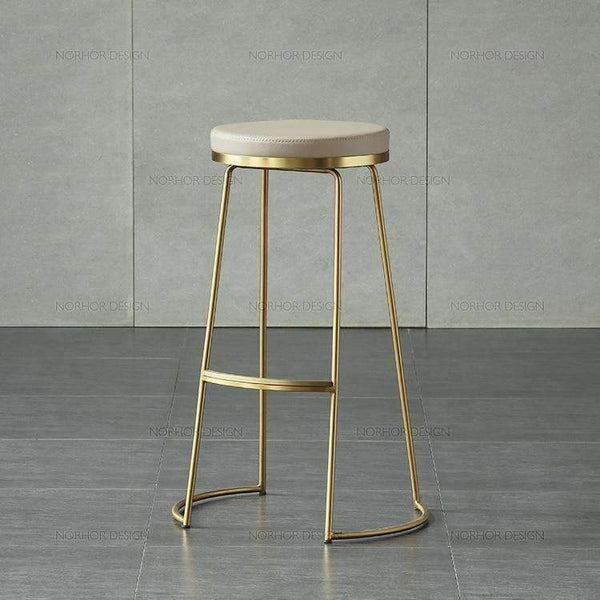 Planet Gates 45 cm / 65 cm / 75 cm Nordic bar stool bar chair creative coffee chair gold high stool simple dining chair wrought iron