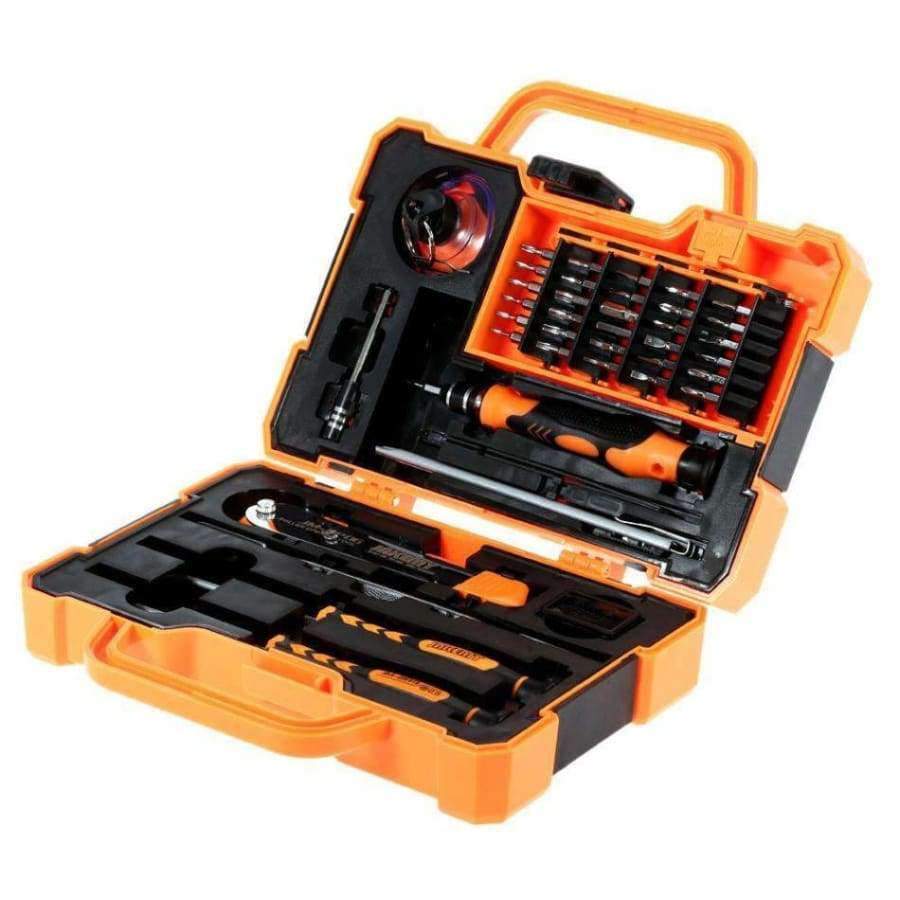 Planet Gates 45 in 1 Disassembling Repair Tool Multi Bits Precision Screwdriver Set with Tweezers Suitable for PC / Phone / Laptop